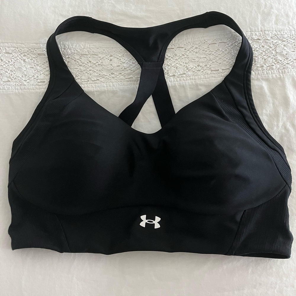 Under Armour Black Racerback Sports Bra